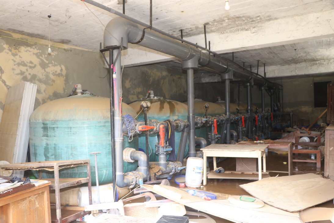 Damage to University Swimming Pool Complex